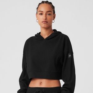 Alo Yoga Black Muse Hoodie Sz XS